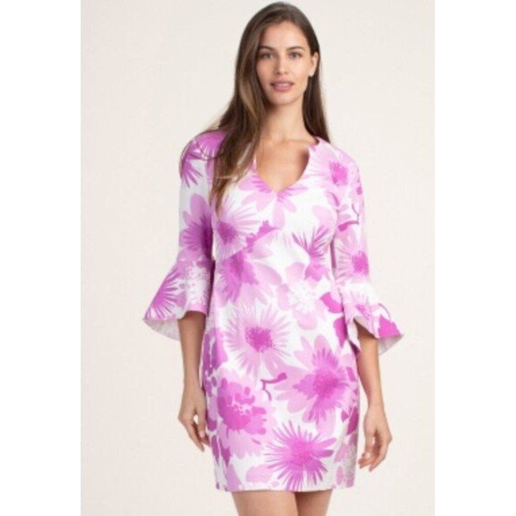 Trina Turk NWT Winnie Floral Dress in Sugar Berry Purple - Size 14