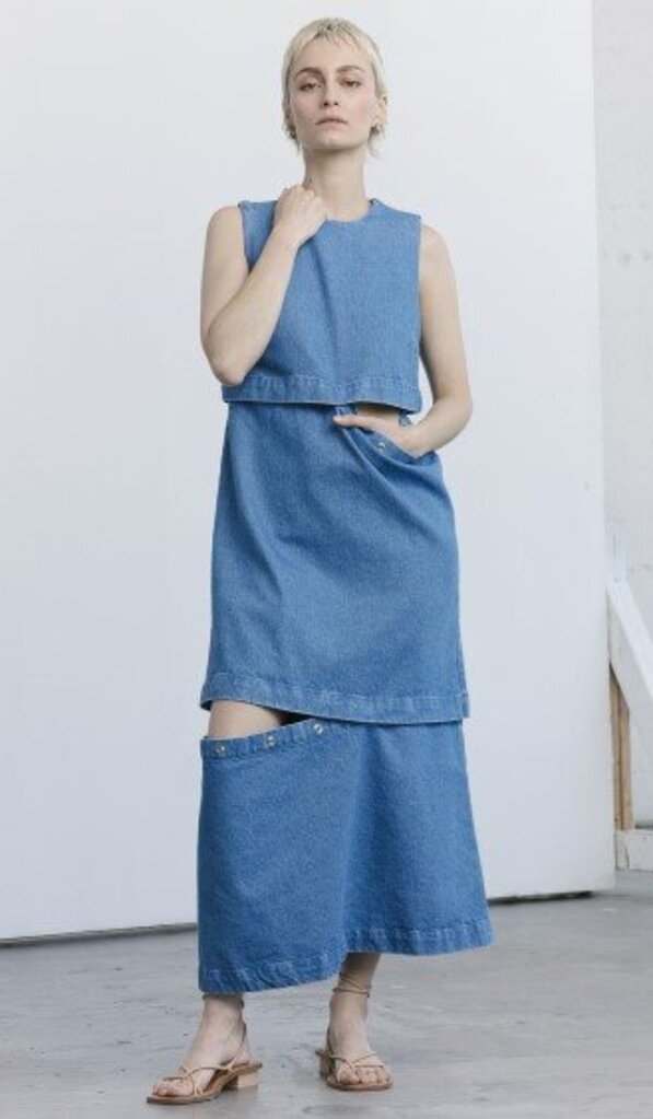 Carleen NWT Snap Away Dress - Size Large