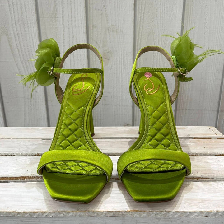 Sam Edelman Leana Flower Strap Dress Sandal - Size 8.5