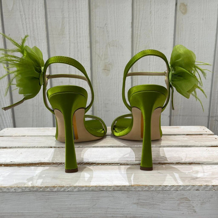 Sam Edelman Leana Flower Strap Dress Sandal - Size 8.5