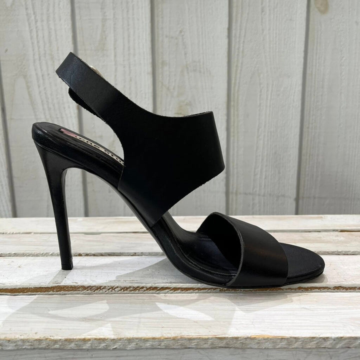 Acne Studios Tillie Heeled Leather Sandals - Size 40