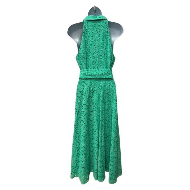 Lilly Pulitzer Chrisella Midi Shirtdress in Gustavia Green Beach Paradise - Size 4