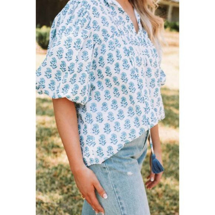 Victoria Dunn Middleton Top - Size Small