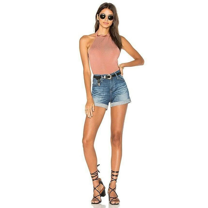 Adriano Goldschmied The Hailey Ex-Boyfriend Roll Up Shorts - Size 24