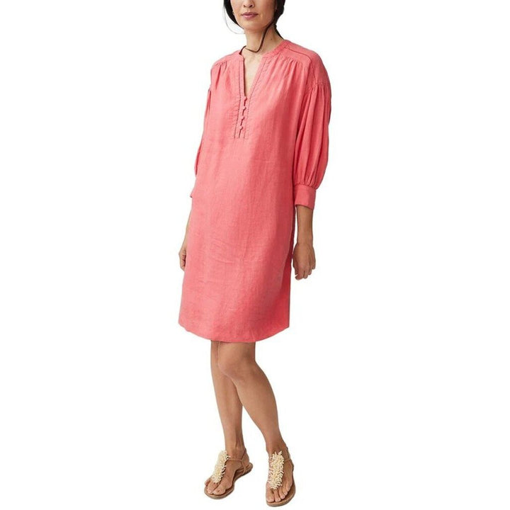 J McLaughin NWT Nylee Linen Dress in Rose - Size Small