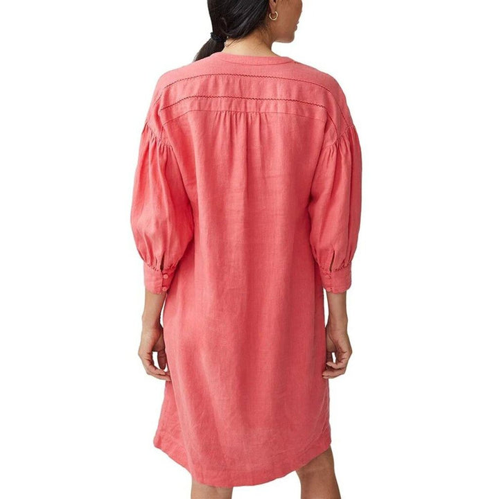 J McLaughin NWT Nylee Linen Dress in Rose - Size Small