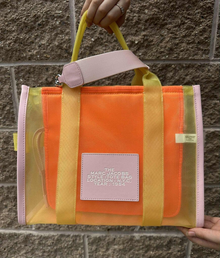 Marc Jacobs The Colorblock Mesh Medium Tote Bag