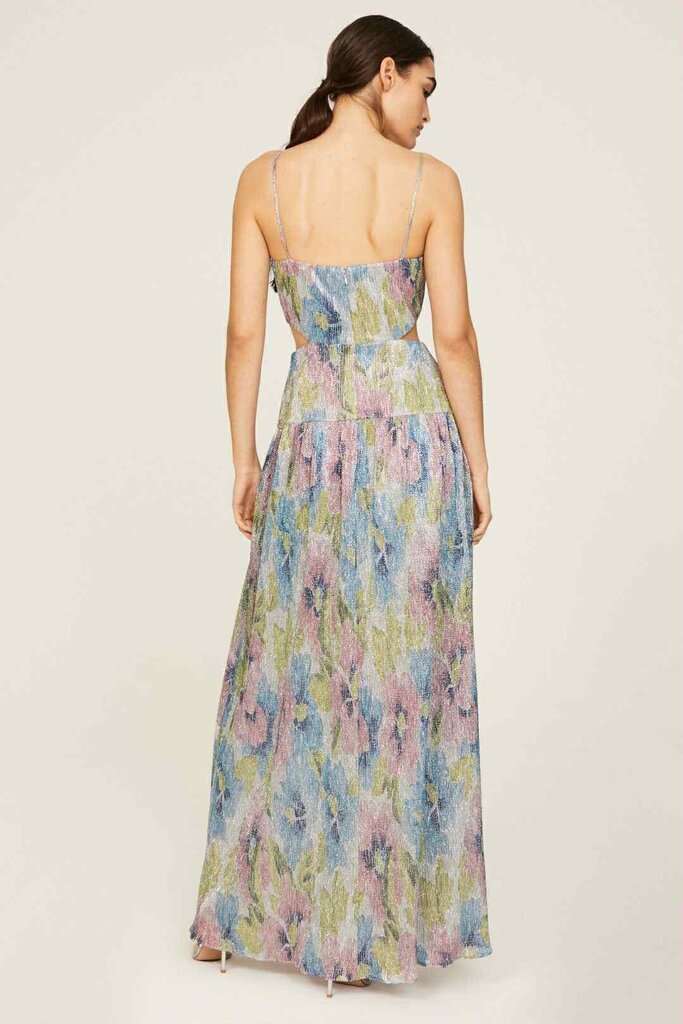 Liv Foster Floral Cutout Gown - Size 6