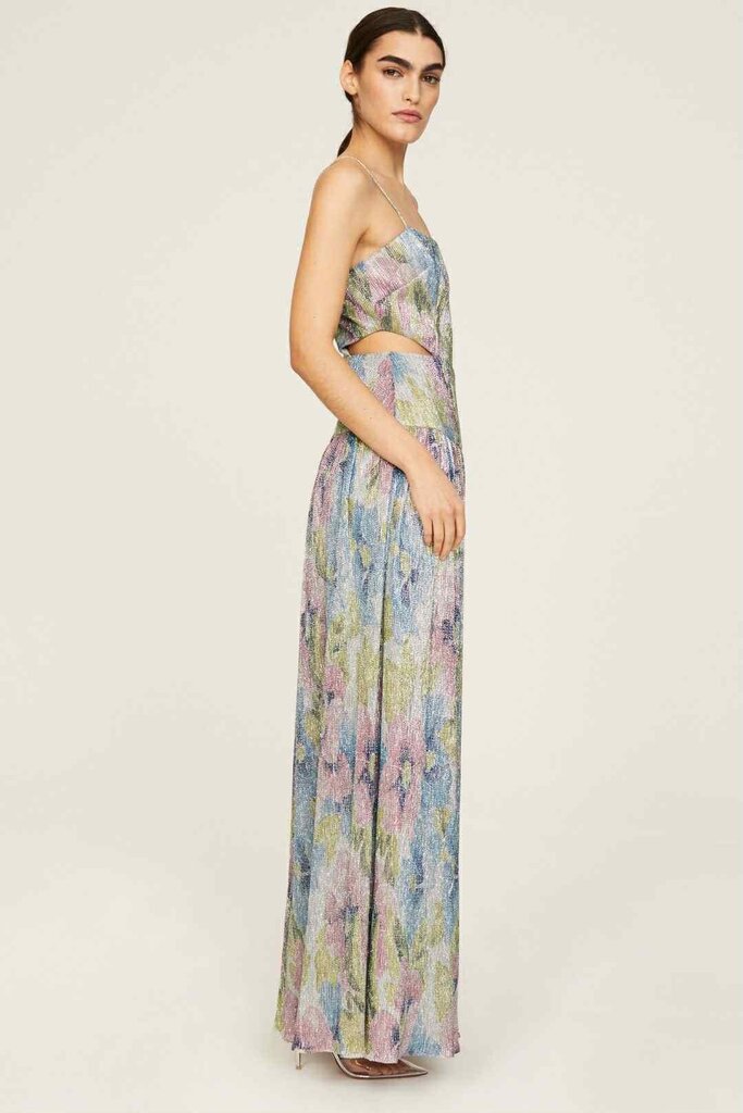 Liv Foster Floral Cutout Gown - Size 6