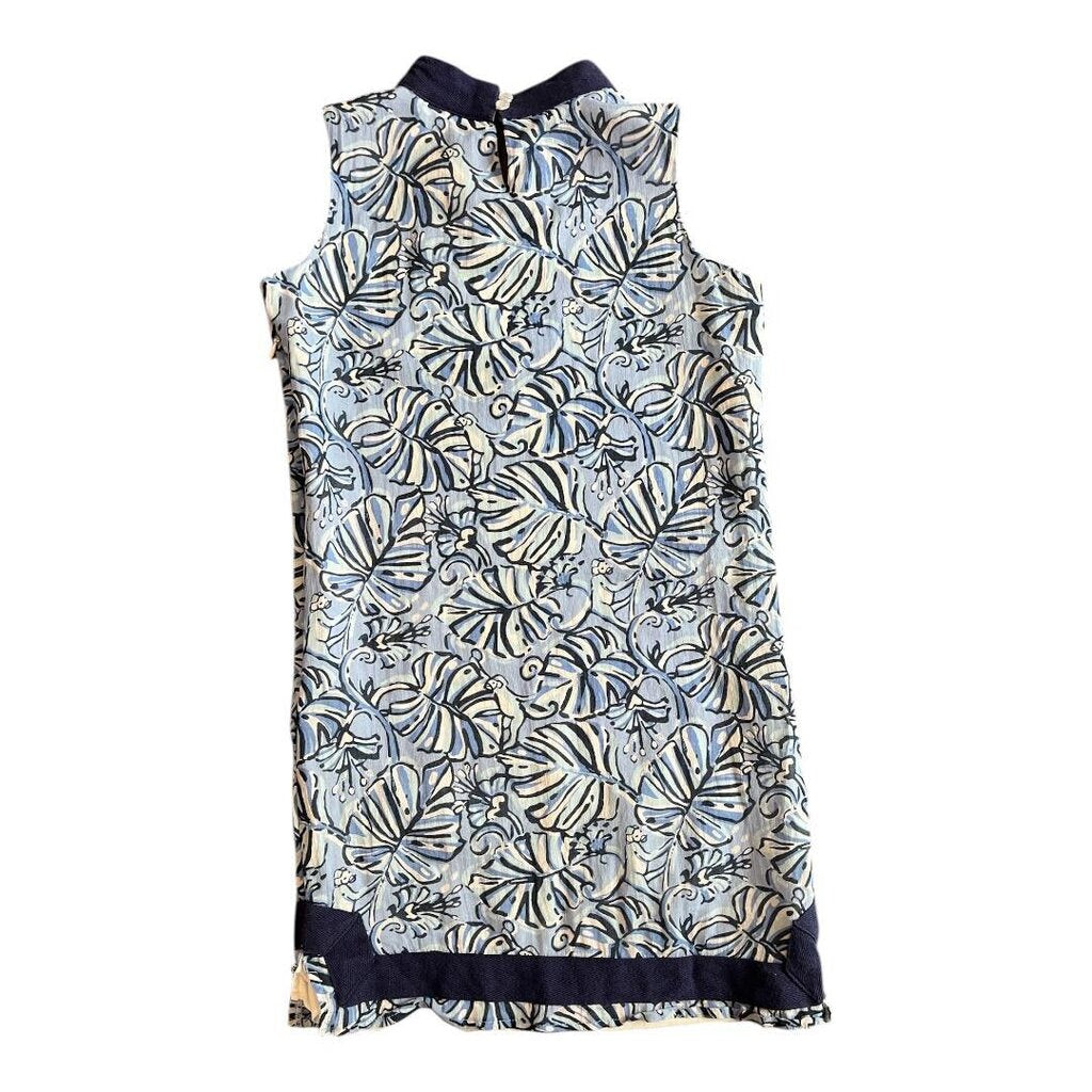 Sail To Sable Girls' Classic Monkey Print Tunic Dress - Size 12Y