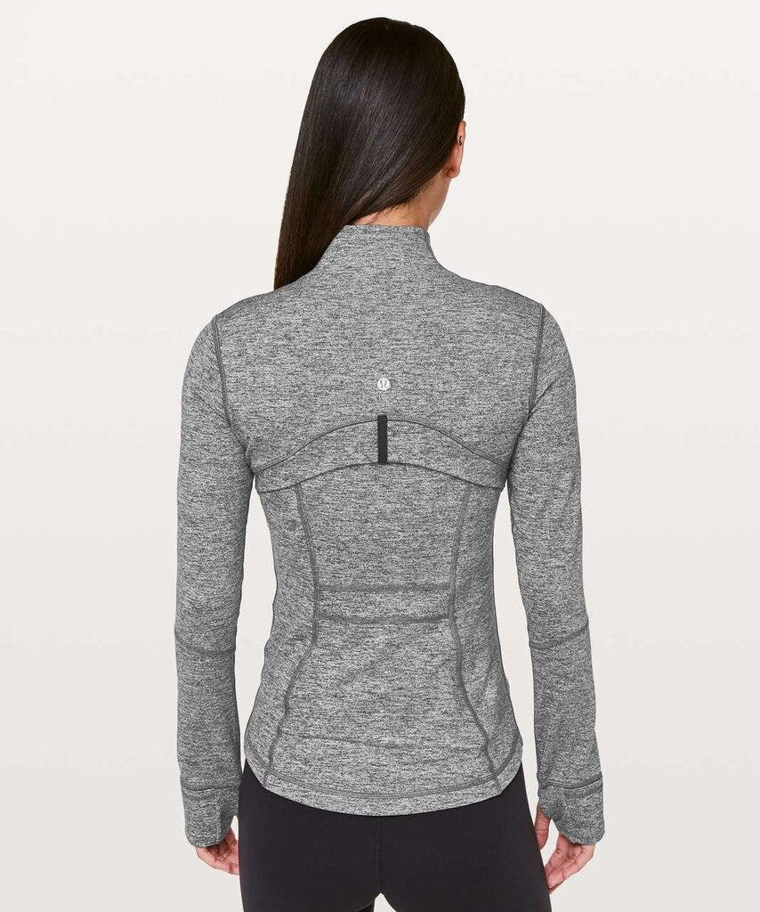 Lululemon Define Jacket in Heathered Black (Retails for $118) - Size 12