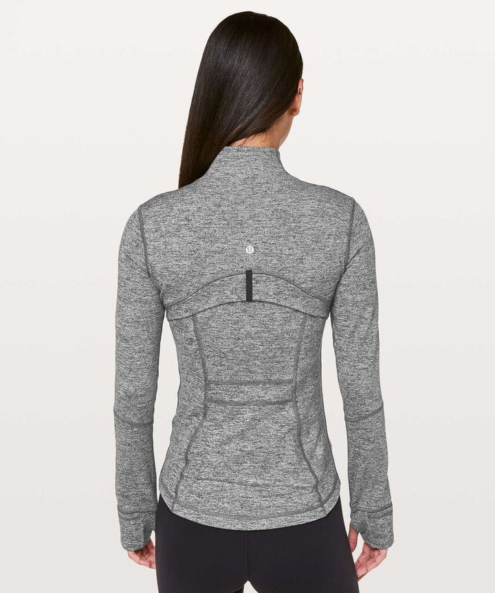 Lululemon Define Jacket in Heathered Black (Retails for $118) - Size 12