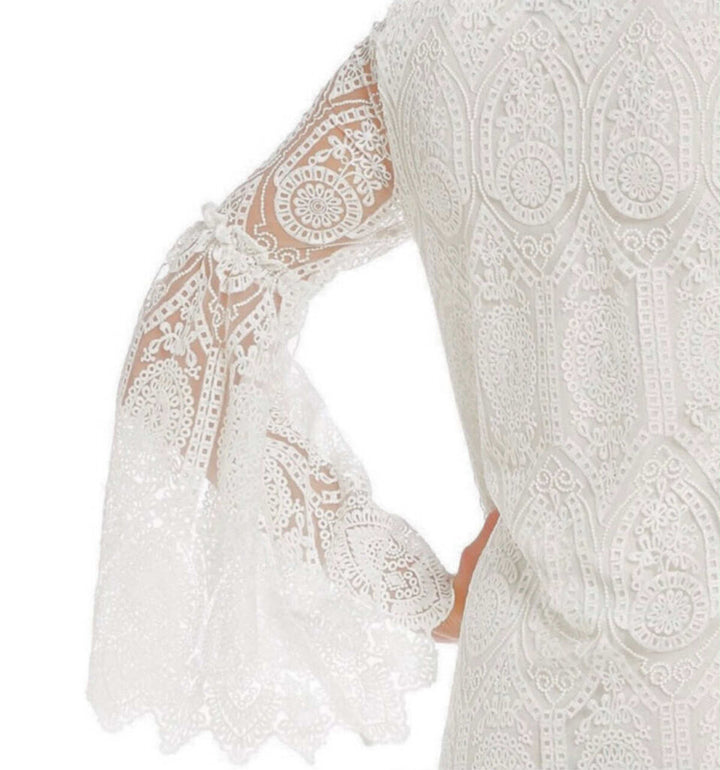 Cupcakes & Cashmere Davi Embroidered Lace Dress - Size Small