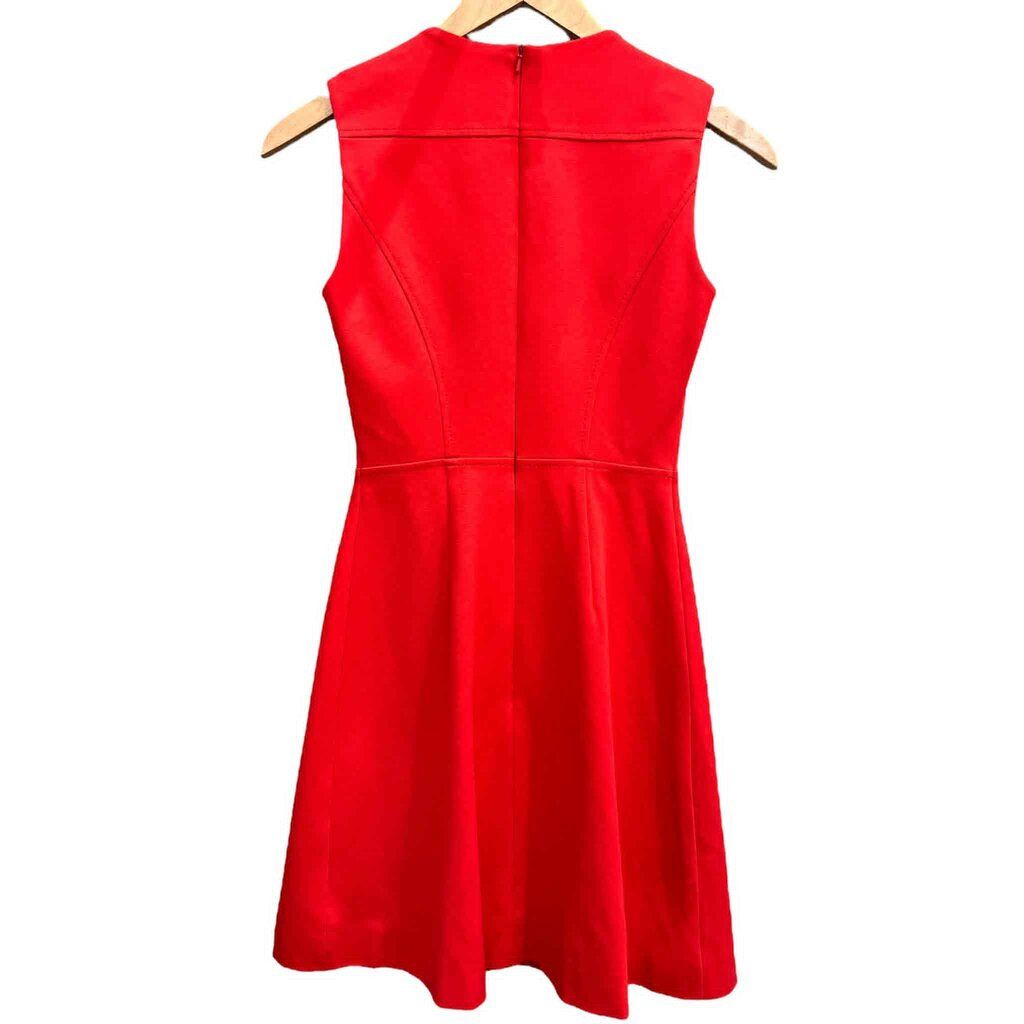 Karen Millen Gold Disc Fit & Flare Dress - Size 2