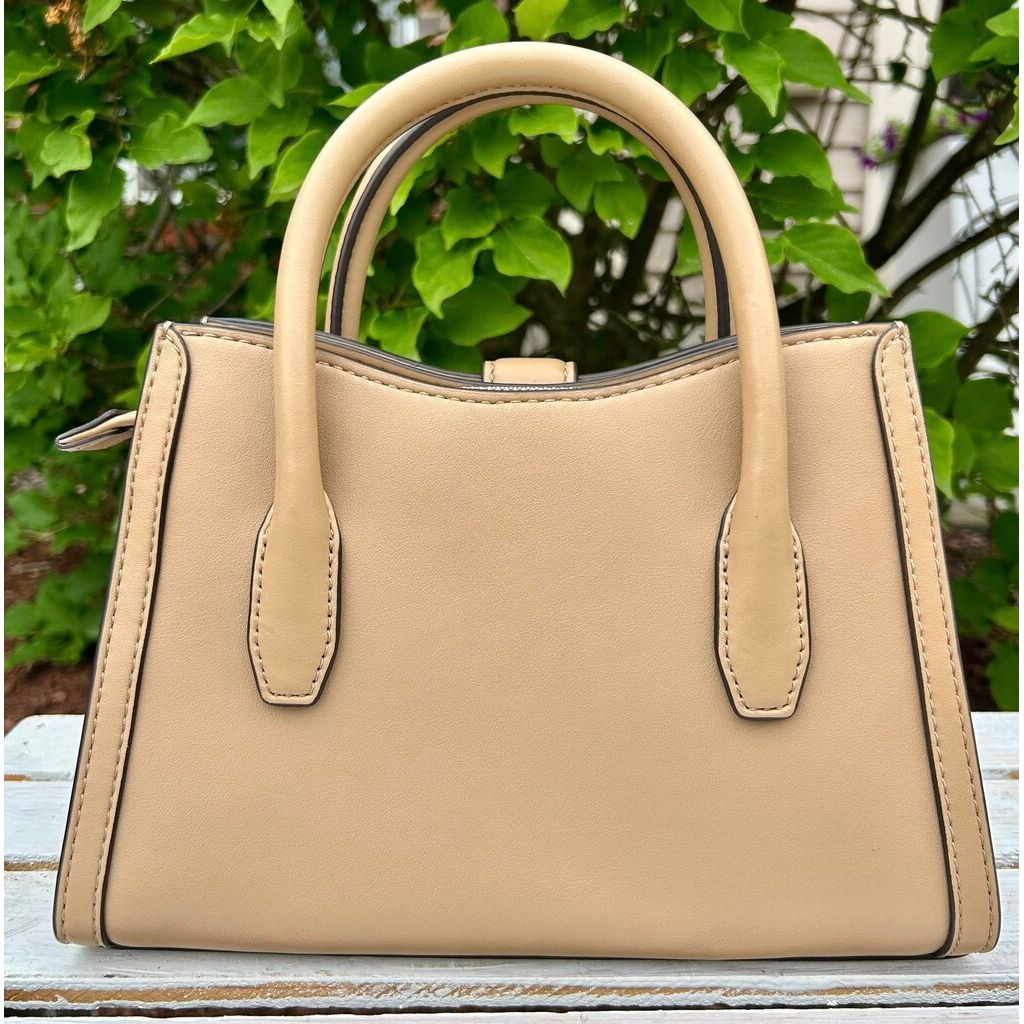 Michael Kors Gabby Small Camel Satchel Bag