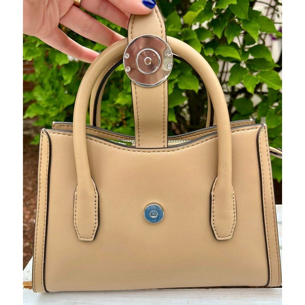 Michael Kors Gabby Small Camel Satchel Bag