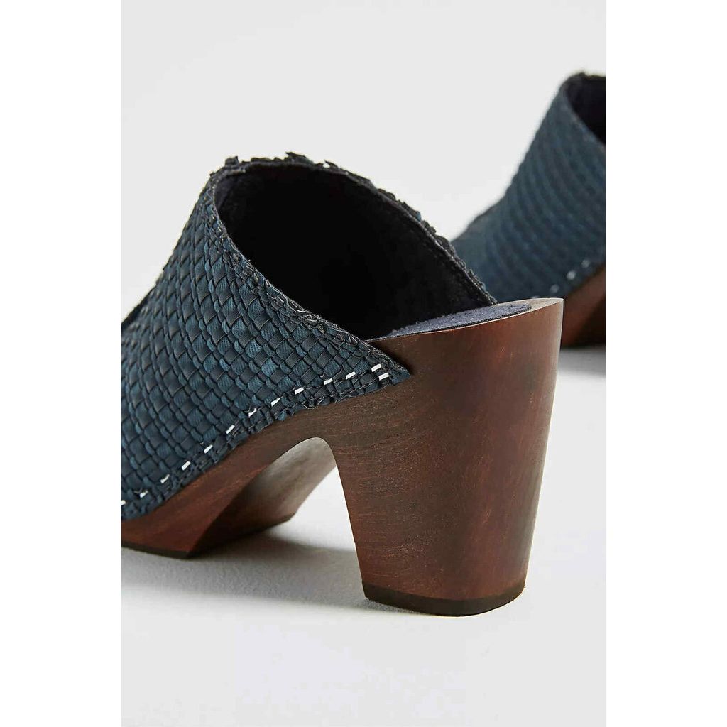 Kelsi Dagger Brooklyn Boulder Heeled Mules - Size 8