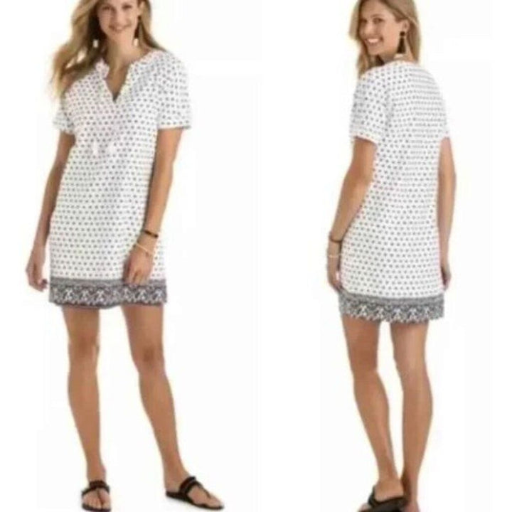 Vineyard Vines NWT Fan Border Print Tunic Dress - Size 0