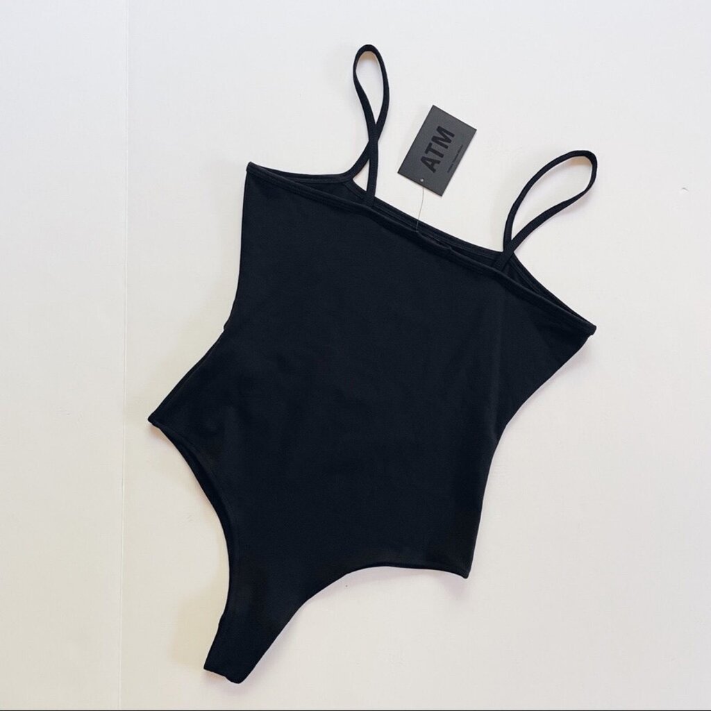 ATM NWT Luxury Finish Pima Cotton Cami Bodysuit - Size Small