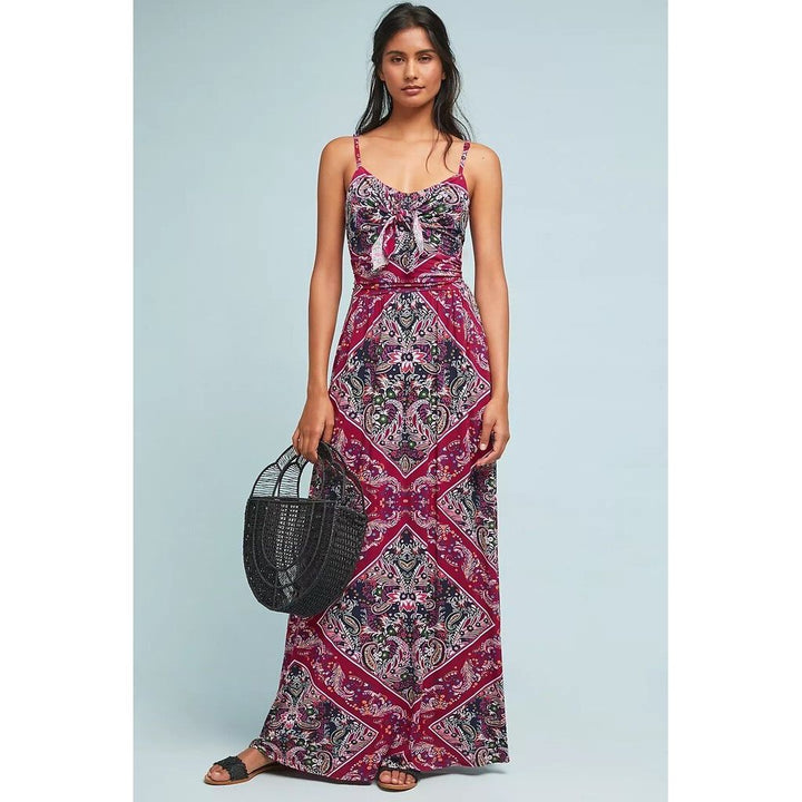 Moulinette Soeurs by Anthropologie Brisbane Maxi Dress - Size Small