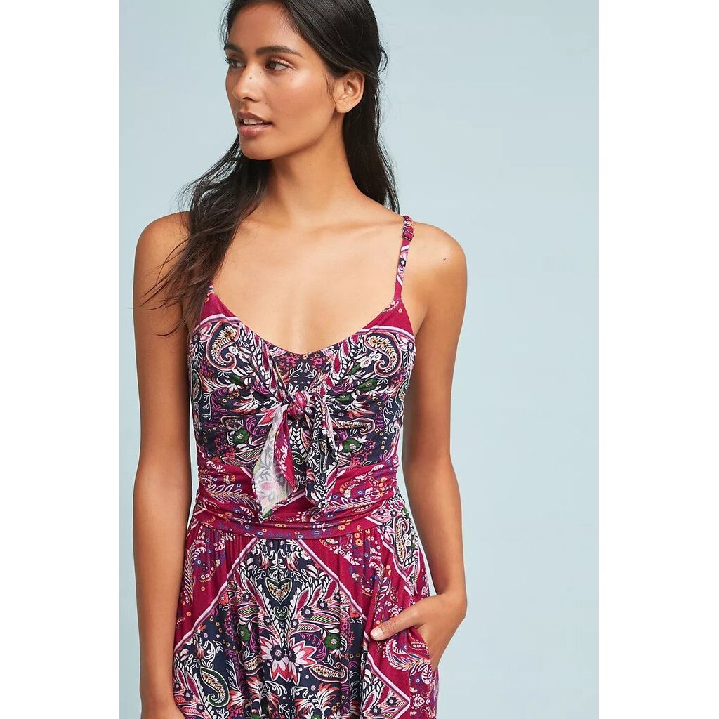 Moulinette Soeurs by Anthropologie Brisbane Maxi Dress - Size Small