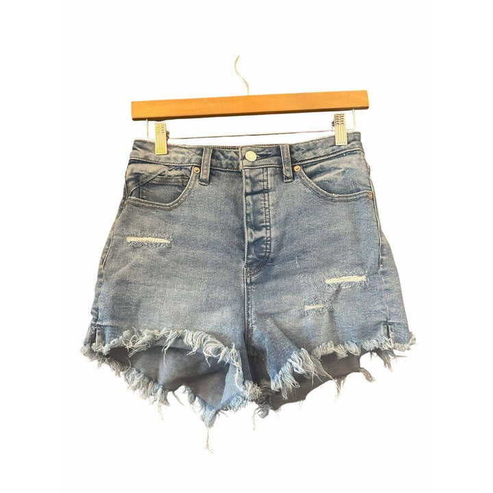 Free People High Rise Denim Shorts - Size 26