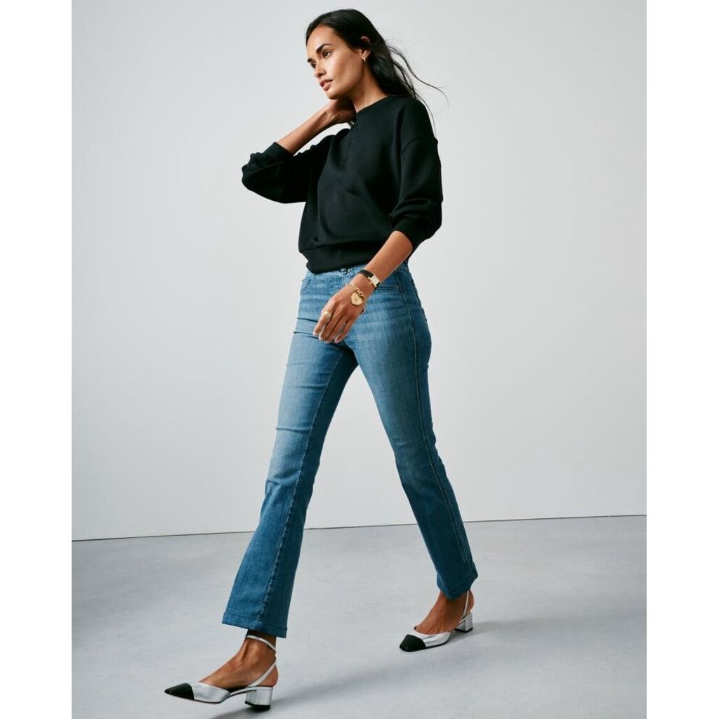 Spanx NWT Denim Cropped Kick Flare Pant - Size Tall 3X