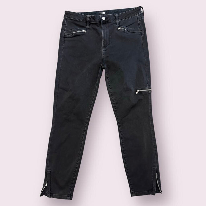 Paige Ankle Zip Jeans - Size 32