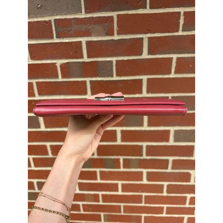 Longchamp Fig Roseau Tri-Fold Wallet ‌