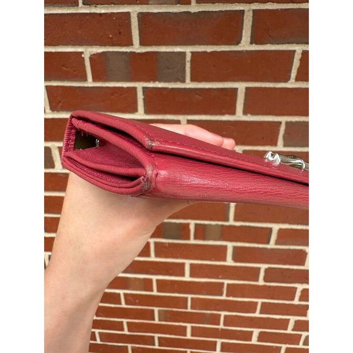 Longchamp Fig Roseau Tri-Fold Wallet ‌