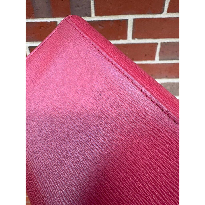 Longchamp Fig Roseau Tri-Fold Wallet ‌