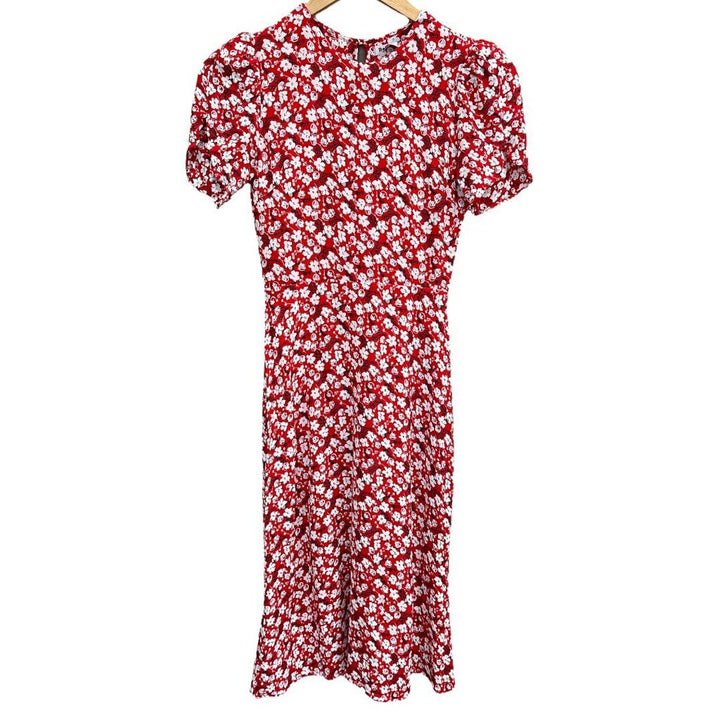 Reformation Andre Floral Midi Dress - Size 2