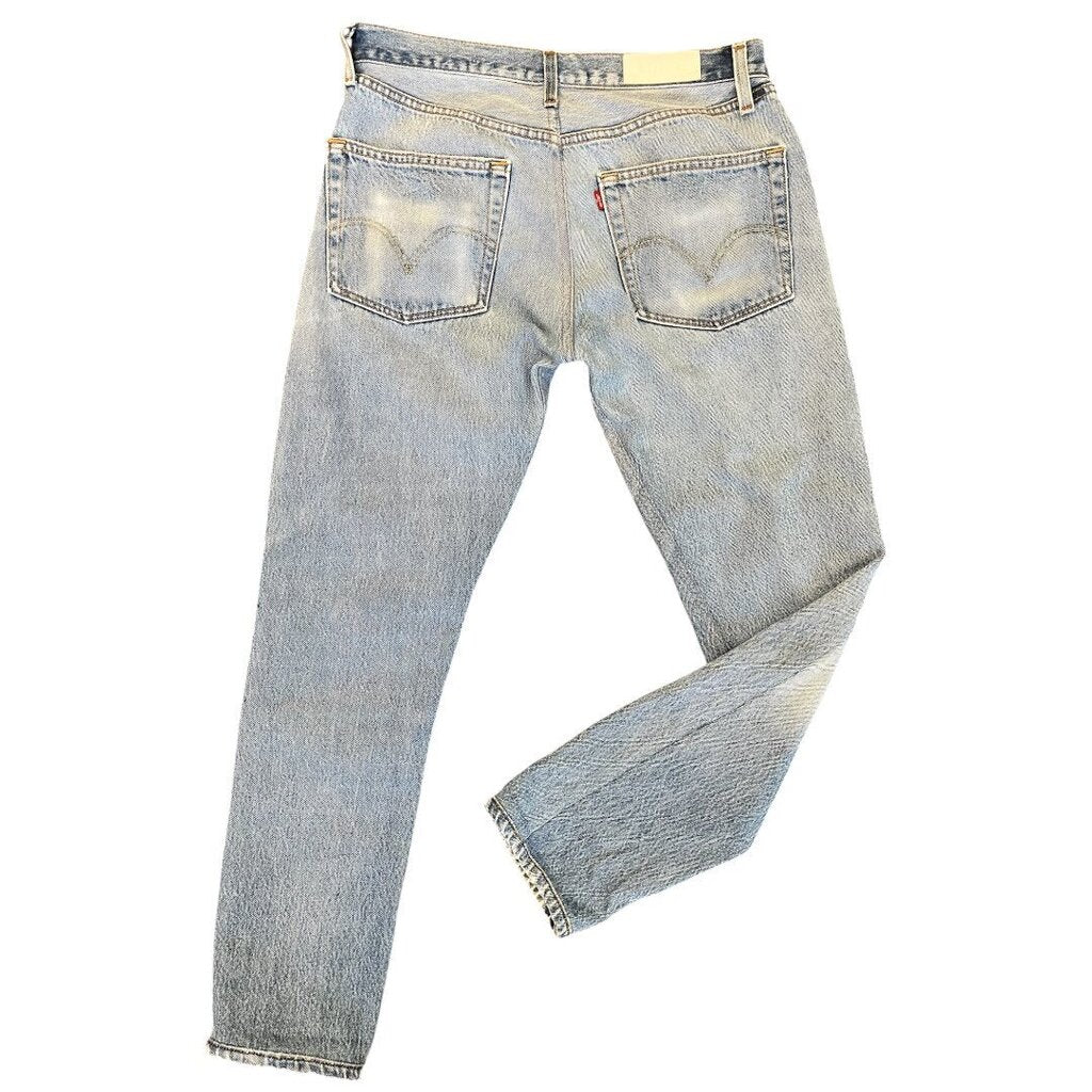 Re/Done X Levi’s Distressed Relaxed Straight Jeans - Size 27