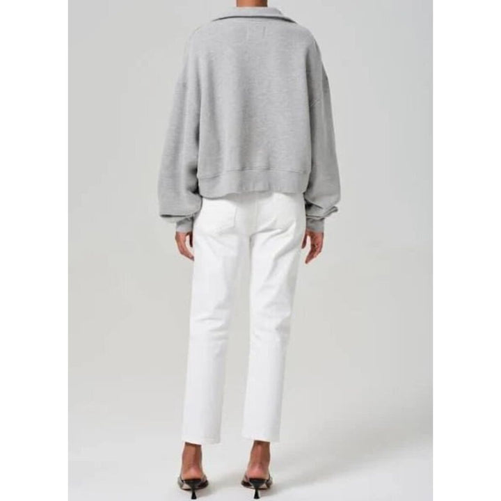 Citizens of Humanity Emerson High-Rise Slim-Leg Boyfriend Jeans in Pearl - Size 30