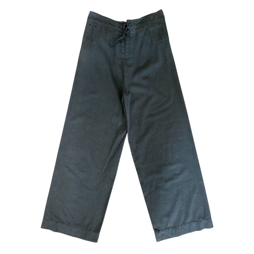 Chan Luu Back Lace Up Wide Leg Pants - XS