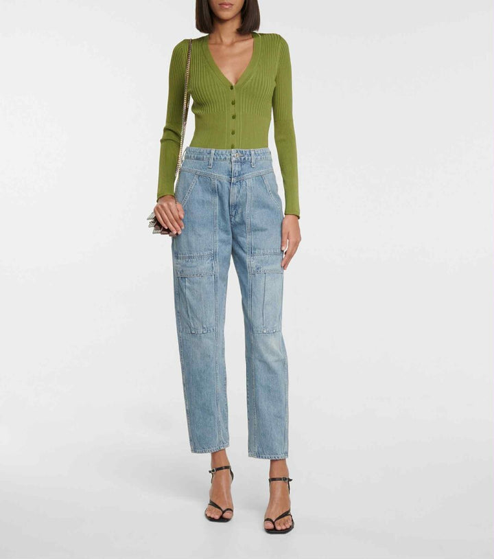 Citizens of Humanity Willa High-Rise Straight Jeans in Stellar - Size 30