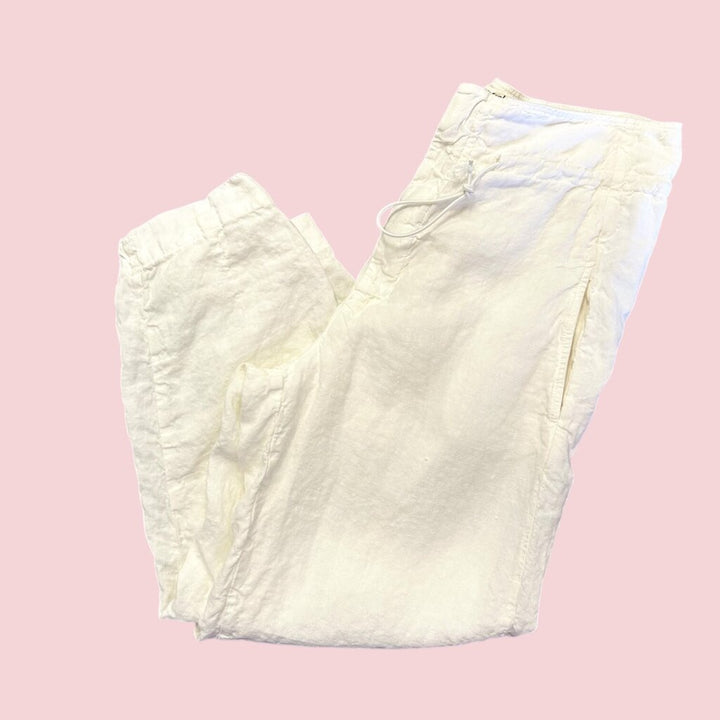 Transit Par Such Linen Jogger Pant - Size Small