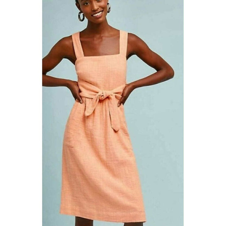 Meadow Rue Ingalls Tie-Waist Dress - Size 6