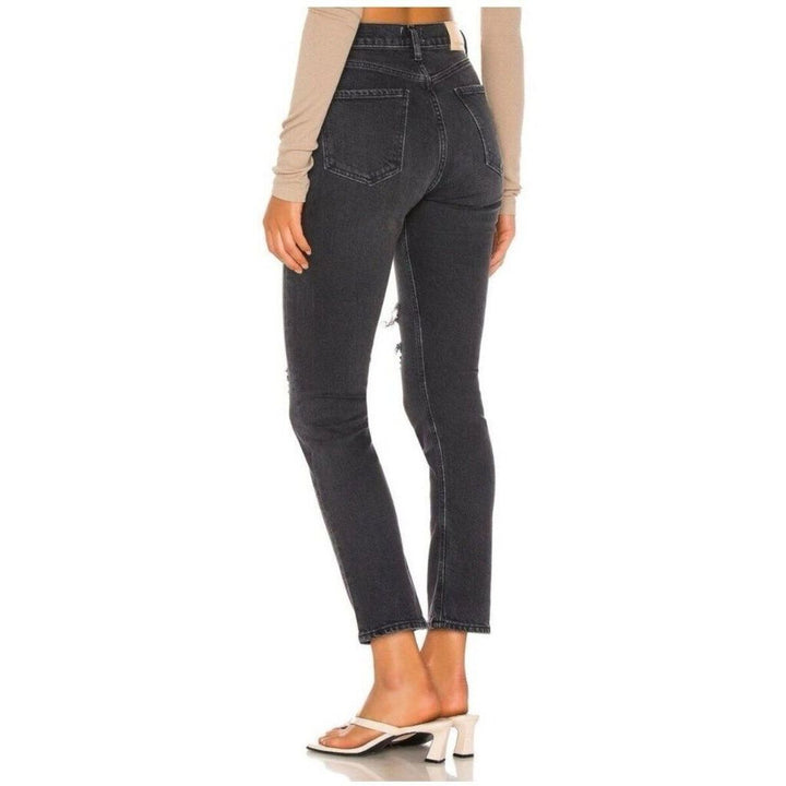 Citizens of Humanity Charlotte High Rise Jeans in Happy Hour Black - Size 25