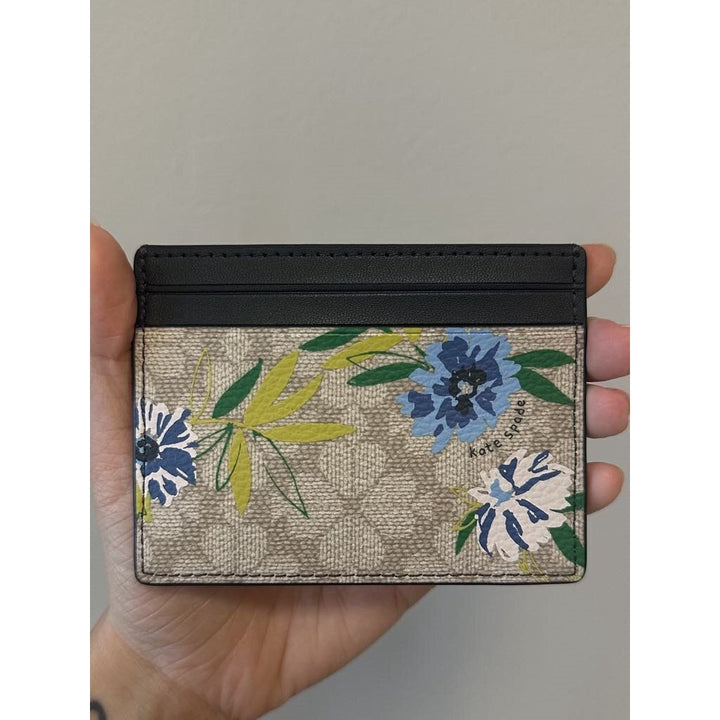 Kate Spade NWT Floral Cardholder
