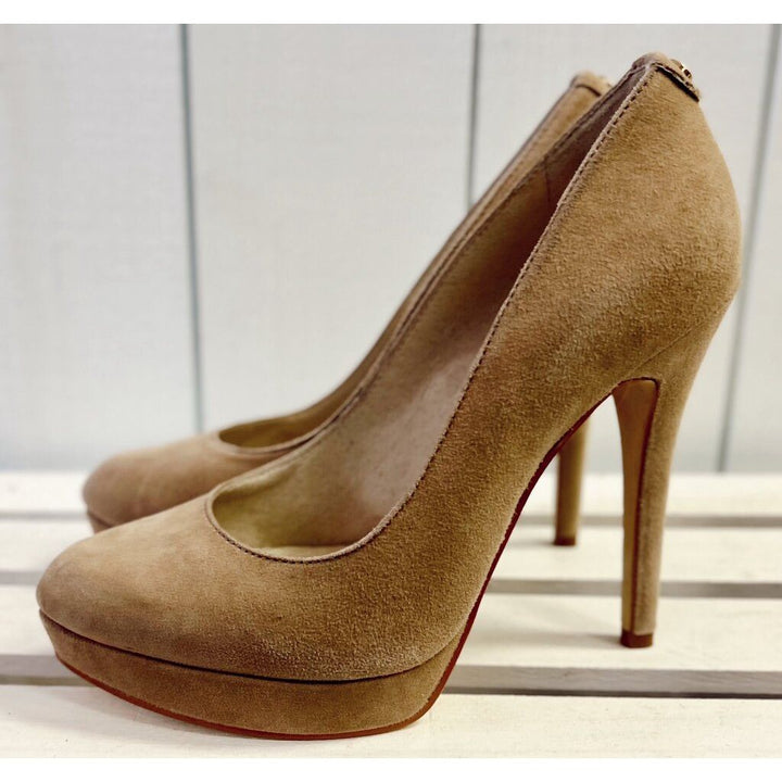 Micheal Kors Antoinette Sude Pumps - Size 7