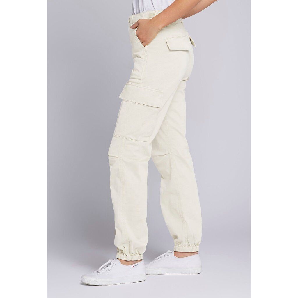 Current Elliott The Legionary Pants in Biscuit White - Size 30