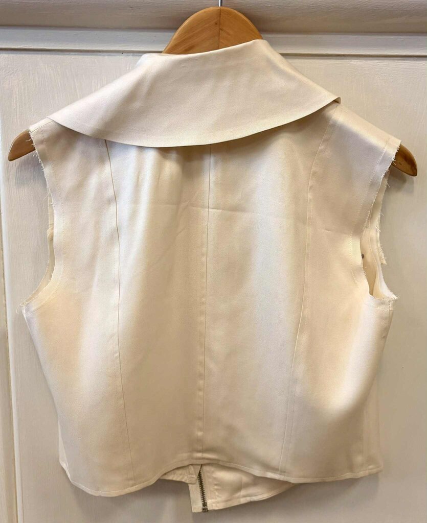 Pencey Moto Style Cropped Vest - Size 8