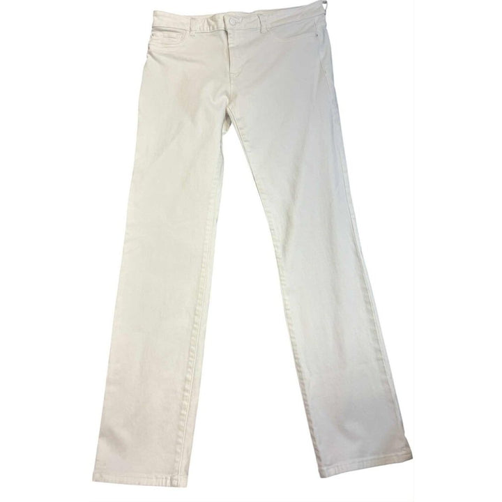 DL1961 Jeans Full Length In White - Size 32