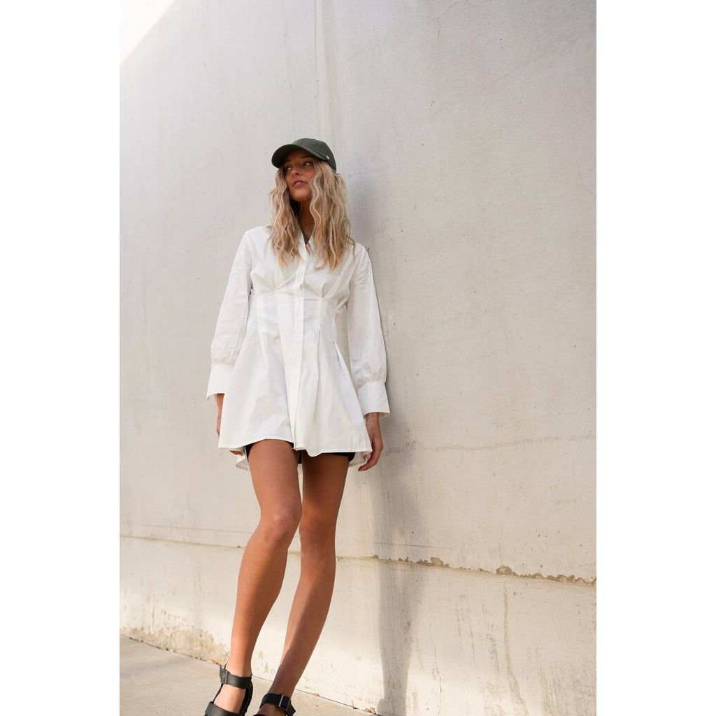 Deluc NWT Alsephina Dress in Off White - Size Medium