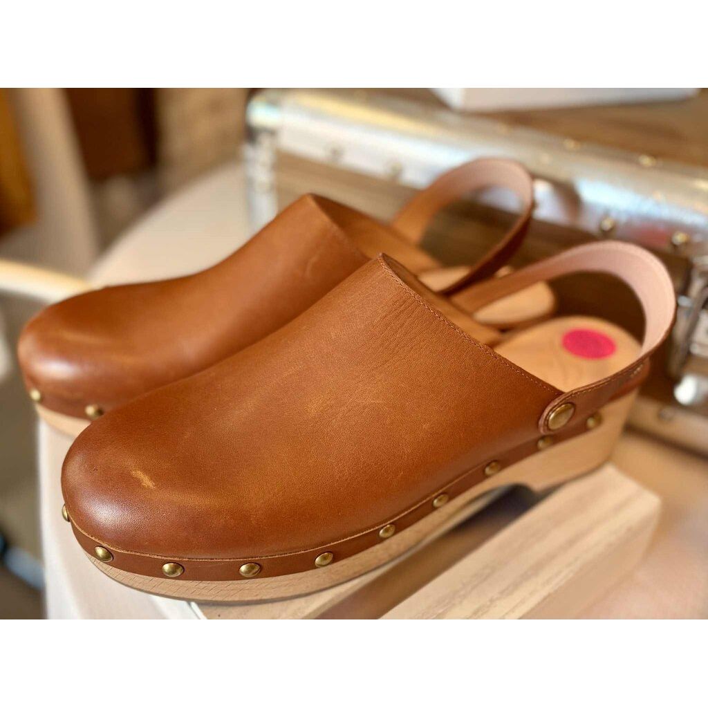 J Crew Convertible Leather Clogs - Size 8.5