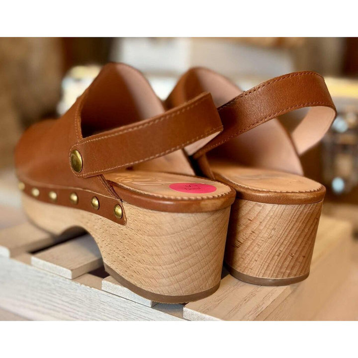 J Crew Convertible Leather Clogs - Size 8.5