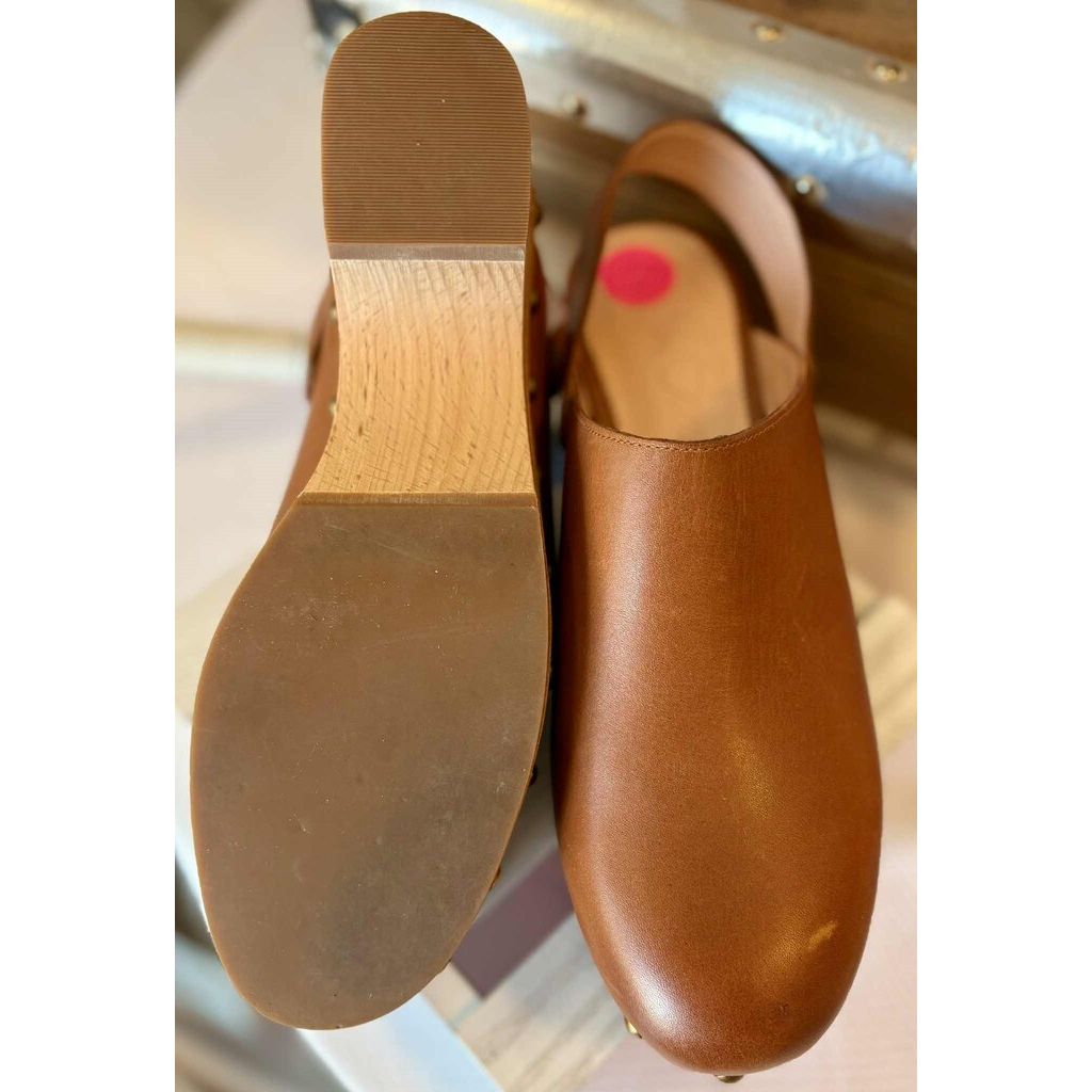 J Crew Convertible Leather Clogs - Size 8.5