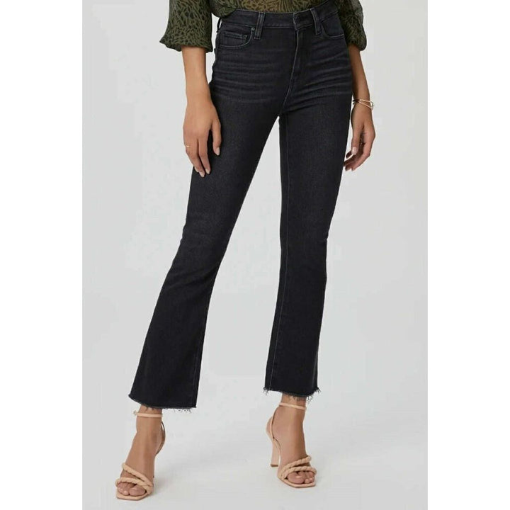 Paige Claudine Raw Hem Flare Jeans - Size 27