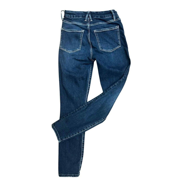 Good American Good Legs Skinny Cropped Jeans in Blue 260 - Size 4